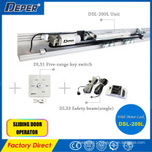 Deper Factory Price Directly Sell Automatic Glass Sliding Door with Sensor